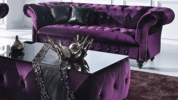 Chesterfield Couchtisch Tisch KLEOPATRA