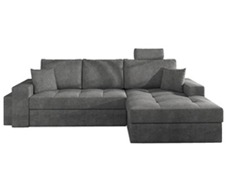 Ecksofa Stoff / Textil